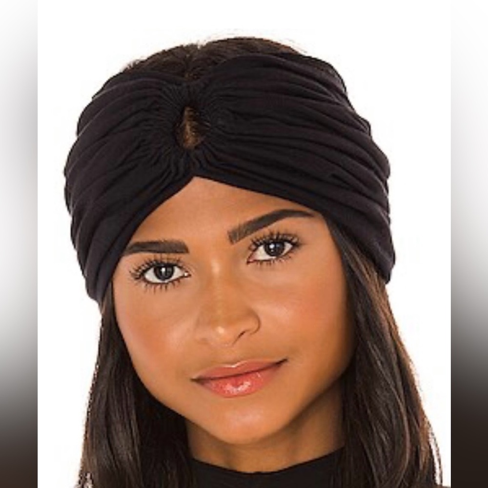 NWOT!  Norma Kamali Black Hair Turban